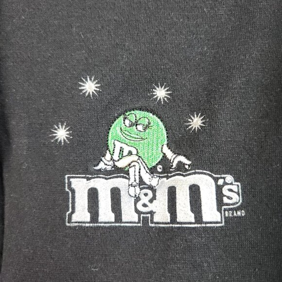 VTG M&M's Full Zip Hoodie Women's Extra Large Sweatshirt Jacket Embroidered Y2K - Picture 4 of 11